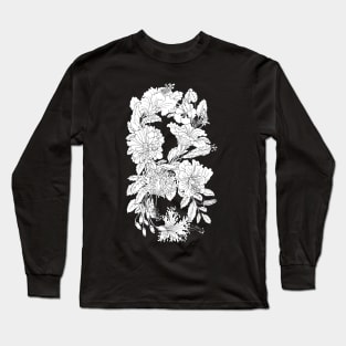 Hibiscus Infinity Design Long Sleeve T-Shirt